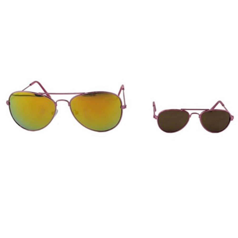 My‎ Generation OG Outfitters Me & You Sunglasses Aviator Pink